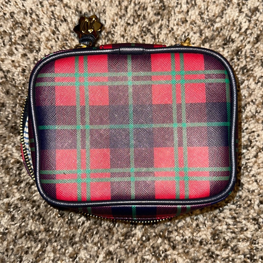 Draper James Plaid Jewelry Travel Case